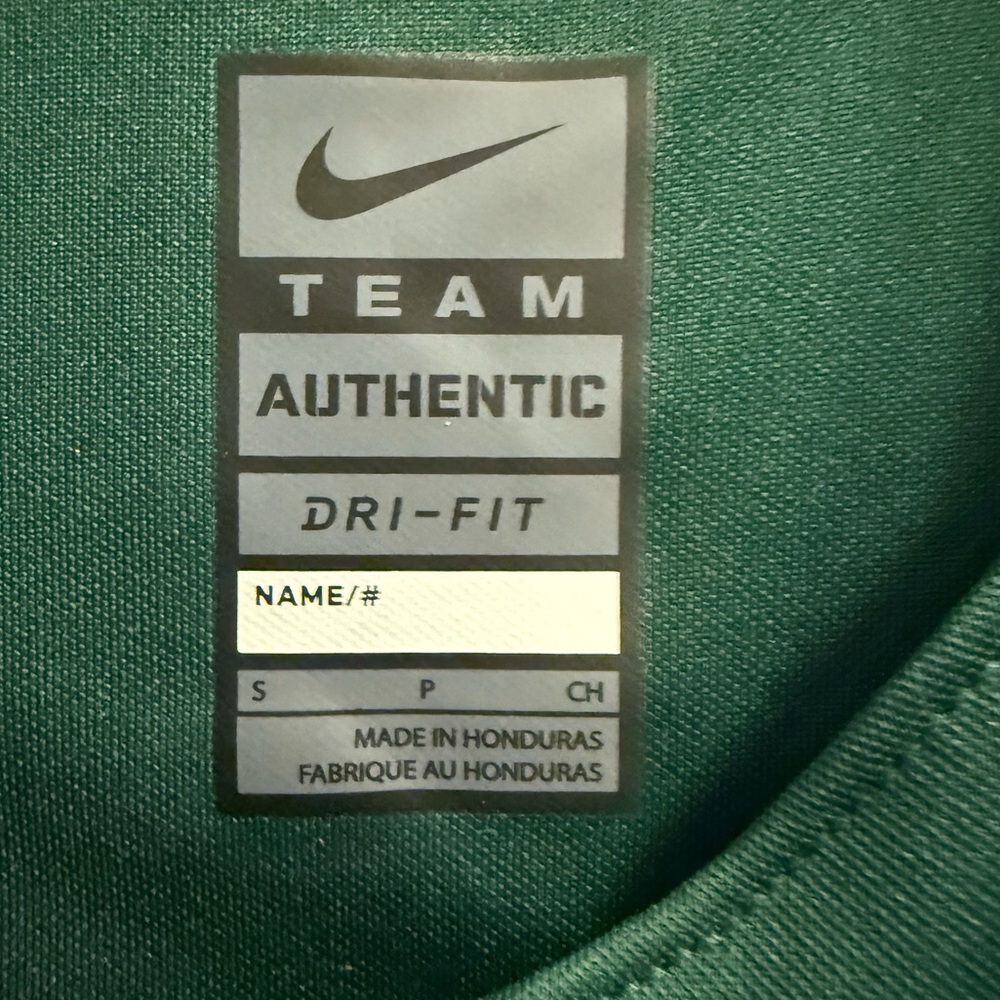 Nike Michigan State Authentic Team Green Dri-FIT Shirt - Picture 3 of 8